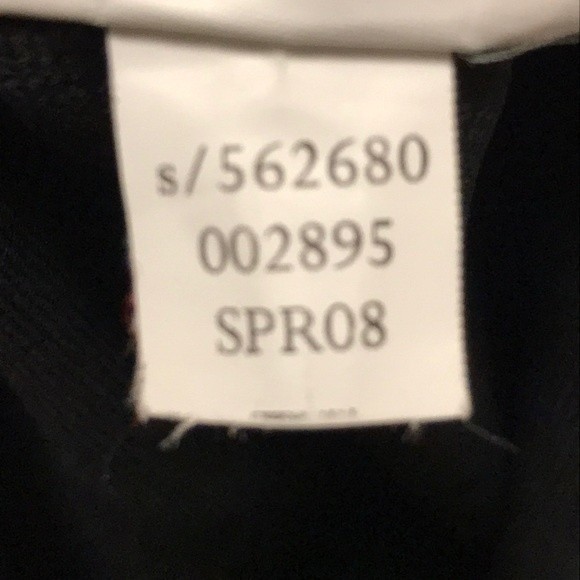 Y2k Old Navy Wrap Dress Black V Neck pullover 3/4 sleeves size XS - Picture 13 of 16